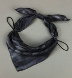 Mask, Cast Silk Face Cover dark grey - Soierie Huo