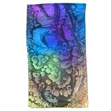 Multi sparkle silk scarf - Soierie Huo