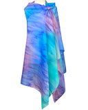 Horizons hand-painted silk sarong - Soierie Huo